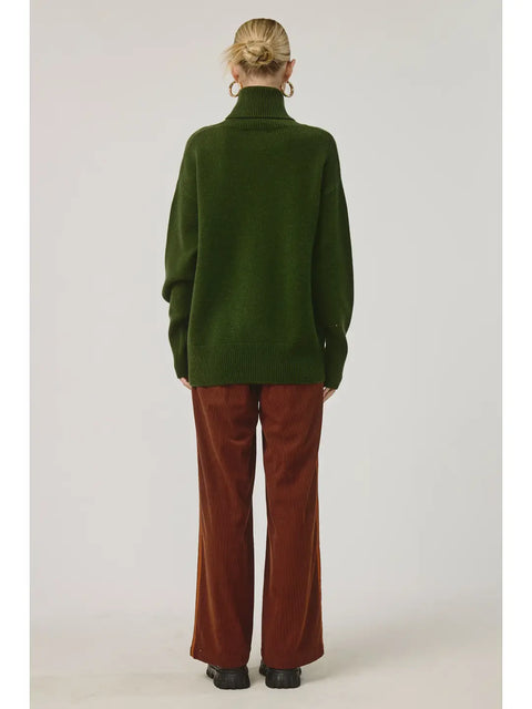 Alaise Cashmere Sweater Pullover Pine