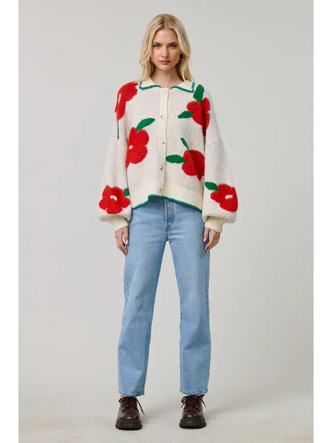 Blooming Garden Sweater Cardigan