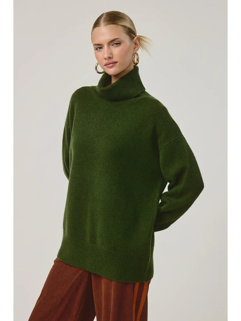 Alaise Cashmere Sweater Pullover Pine