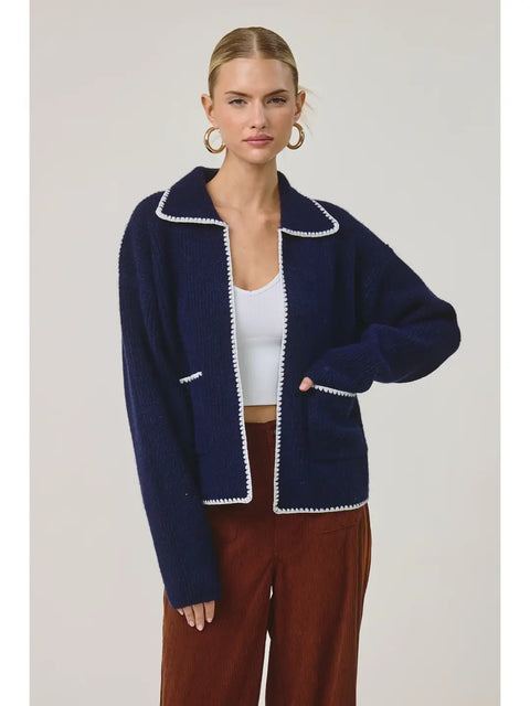 Fisherman’s Postcard Sweater Cardigan