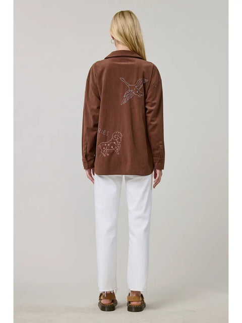 Trail Sketch Corduroy Shirts