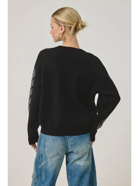 Midnight Whiskers Sweater Top