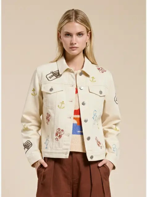 Sandstone Utility Shirt Top Jacket