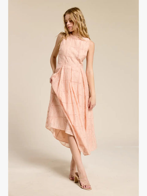 Daydream Eyelet Midi dress