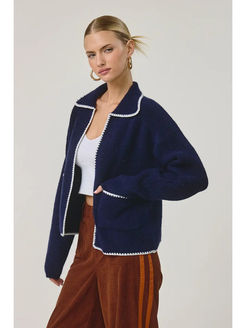 Fisherman’s Postcard Sweater Cardigan