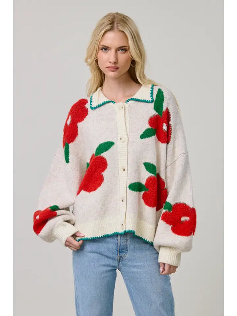 Blooming Garden Sweater Cardigan