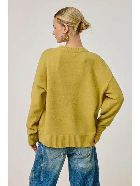 Bloom Appliqué Sweater Pullover