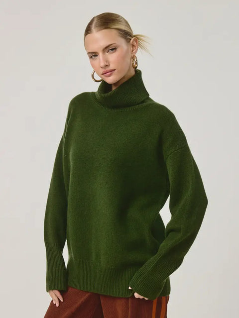 Alaise Cashmere Sweater Pullover Pine