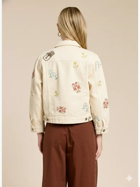 Sandstone Utility Shirt Top Jacket