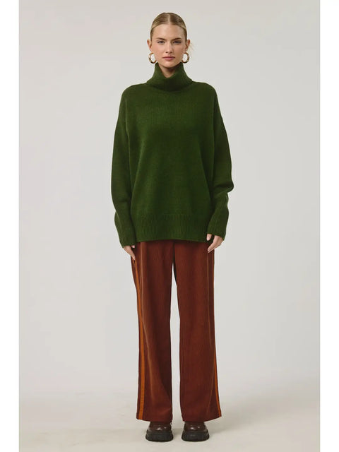 Alaise Cashmere Sweater Pullover Pine