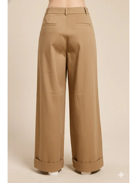 The Urban Flow Pants in Tan