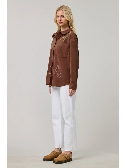 Trail Sketch Corduroy Shirts