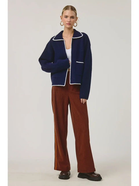 Fisherman’s Postcard Sweater Cardigan