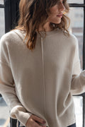 Jaine Cashmere Sweater Pullover in Fawny